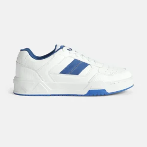 Aero White and Blue Sneakers