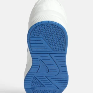 Aero White and Blue Sneakers - Image 4